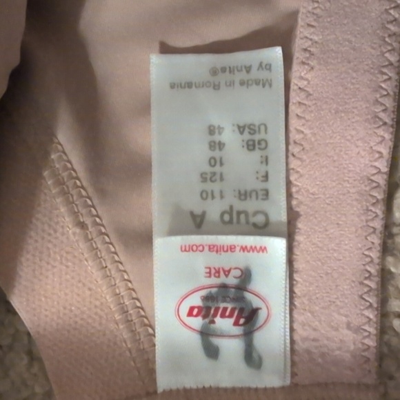 Anita Care Mastectomy Beige Bra Size Cup A Us 48 - Picture 2 of 9